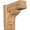Ekena Millwork Merced Block Smooth Outlooker, Western Red Cedar, 5 1/2"W x 12"D x 12"H OUT06X12X12MRC05SWR - alternate 1